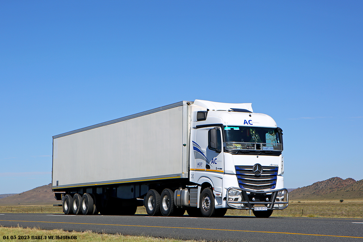 Южно-Африканская Республика, № KV 95 RR GP — Mercedes-Benz Actros ('2018) Южно-Африканская Республика, № KV 95 RR GP — Mercedes-Benz Actros ('2018)