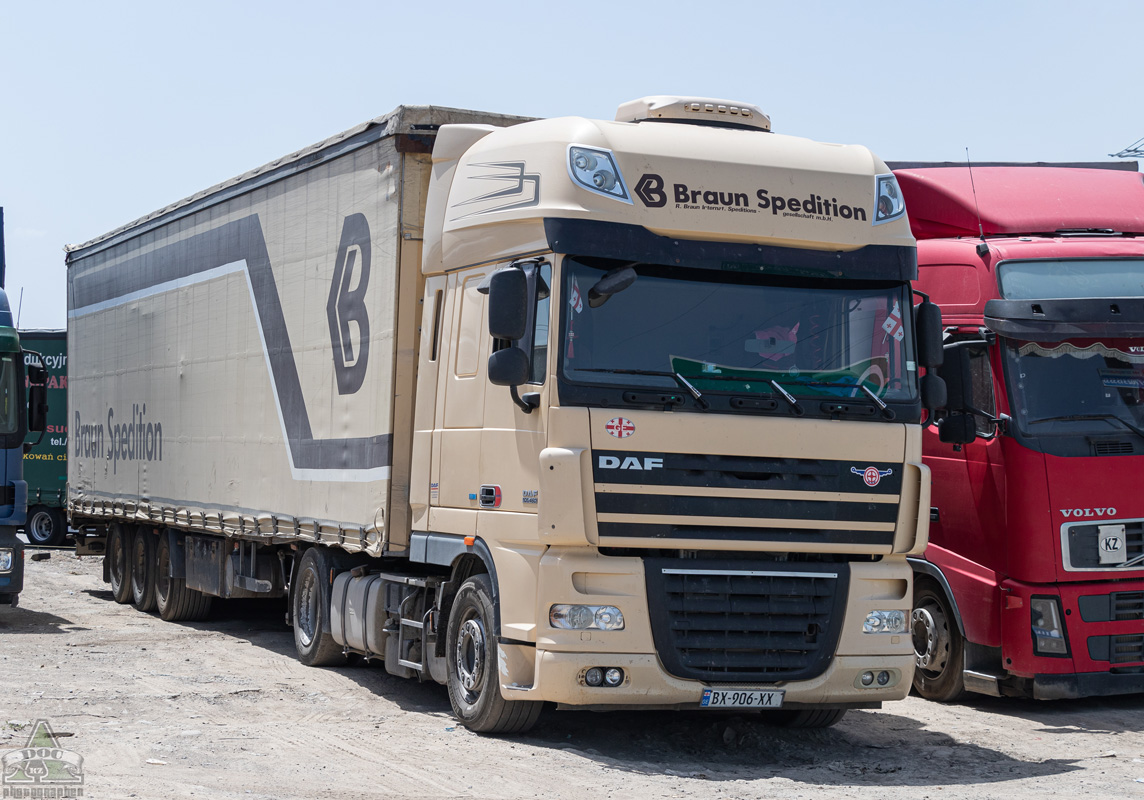 Грузия, № BX-906-XX — DAF XF105 FT