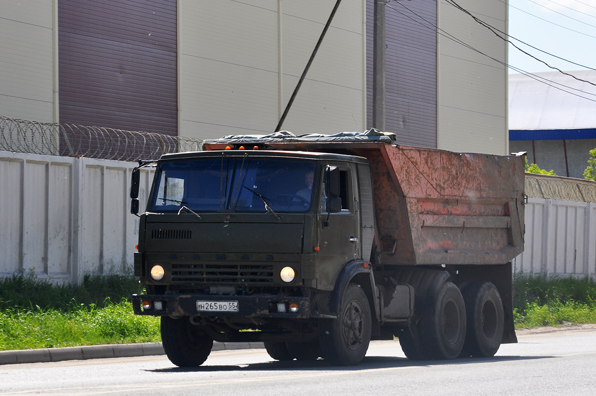 Омская область, № Н 265 ВО 55 — КамАЗ-5410