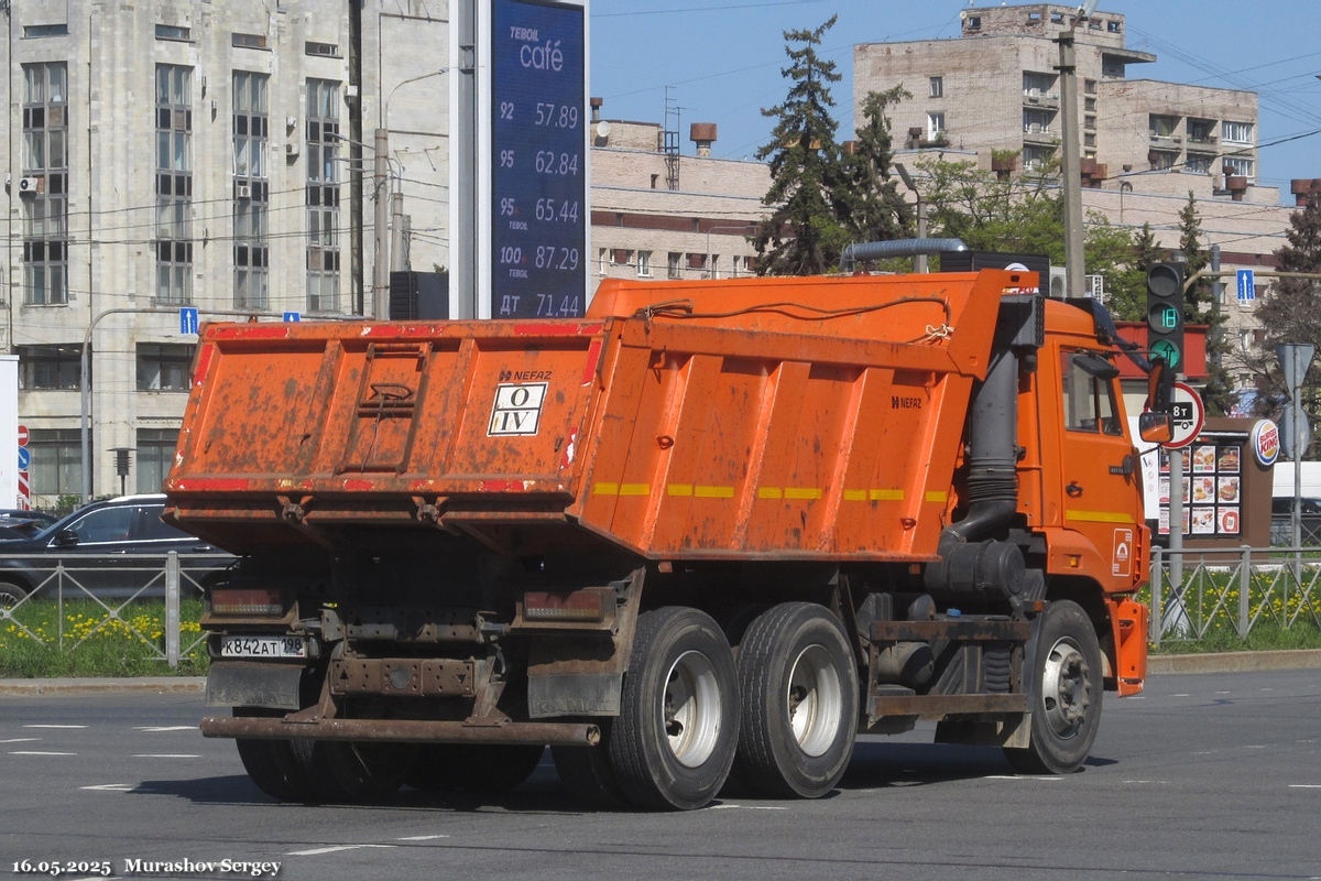 Санкт-Петербург, № К 842 АТ 198 — КамАЗ-65115-50 Санкт-Петербург, № К 842 АТ 198 — КамАЗ-65115-50