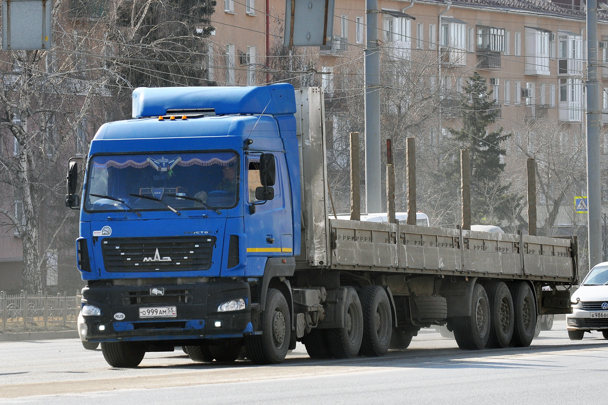 Омская область, № О 999 АМ 55 — МАЗ-6430B9 Омская область, № О 999 АМ 55 — МАЗ-6430B9
