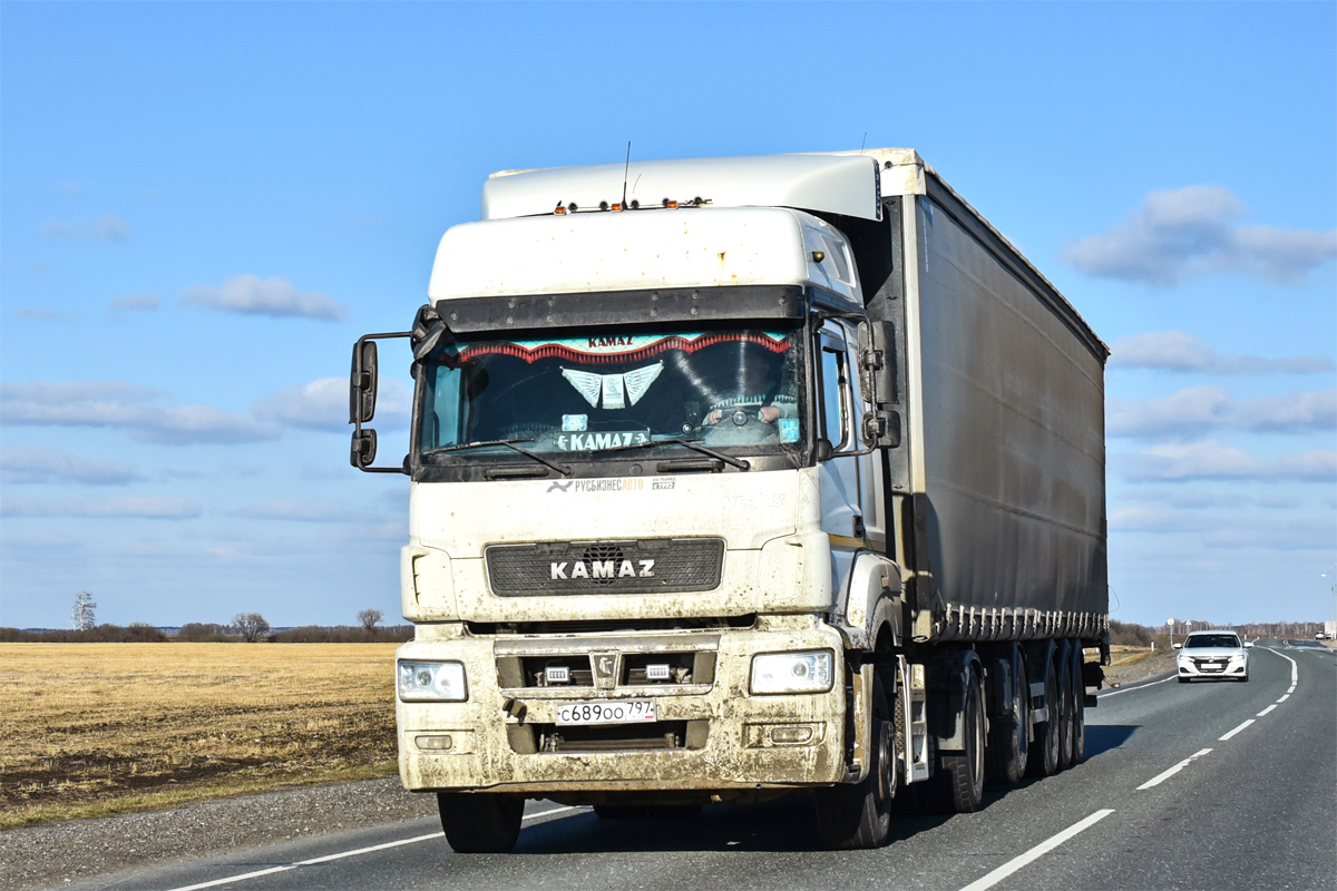 Москва, № С 689 ОО 797 — КамАЗ-5490-S5(87) Москва, № С 689 ОО 797 — КамАЗ-5490-S5(87)