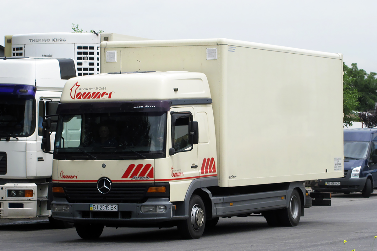 Полтавская область, № ВІ 2515 ВК — Mercedes-Benz Atego 817 Полтавская область, № ВІ 2515 ВК — Mercedes-Benz Atego 817
