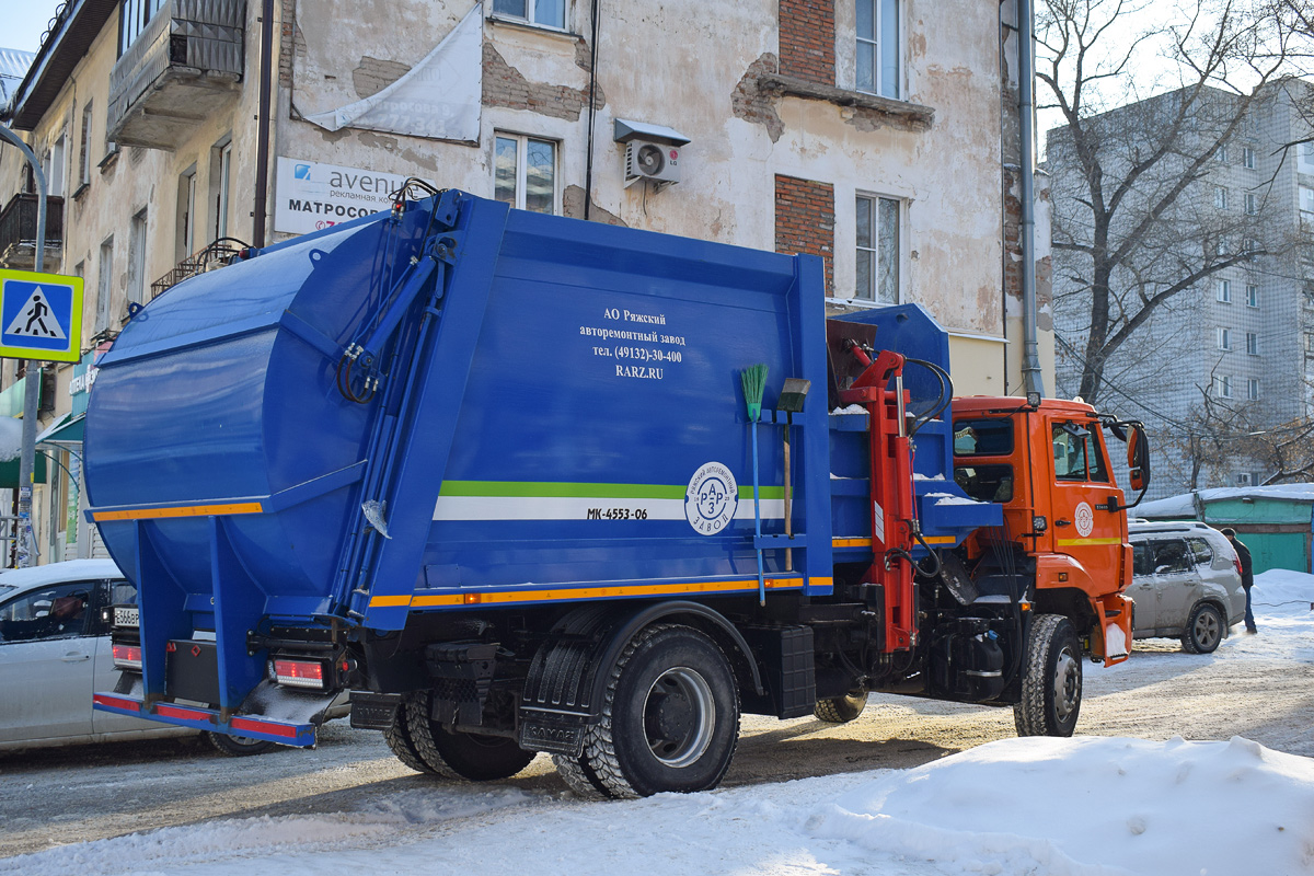 Алтайский край, № Е 566 ВР 122 — КамАЗ-53605-A5(48)