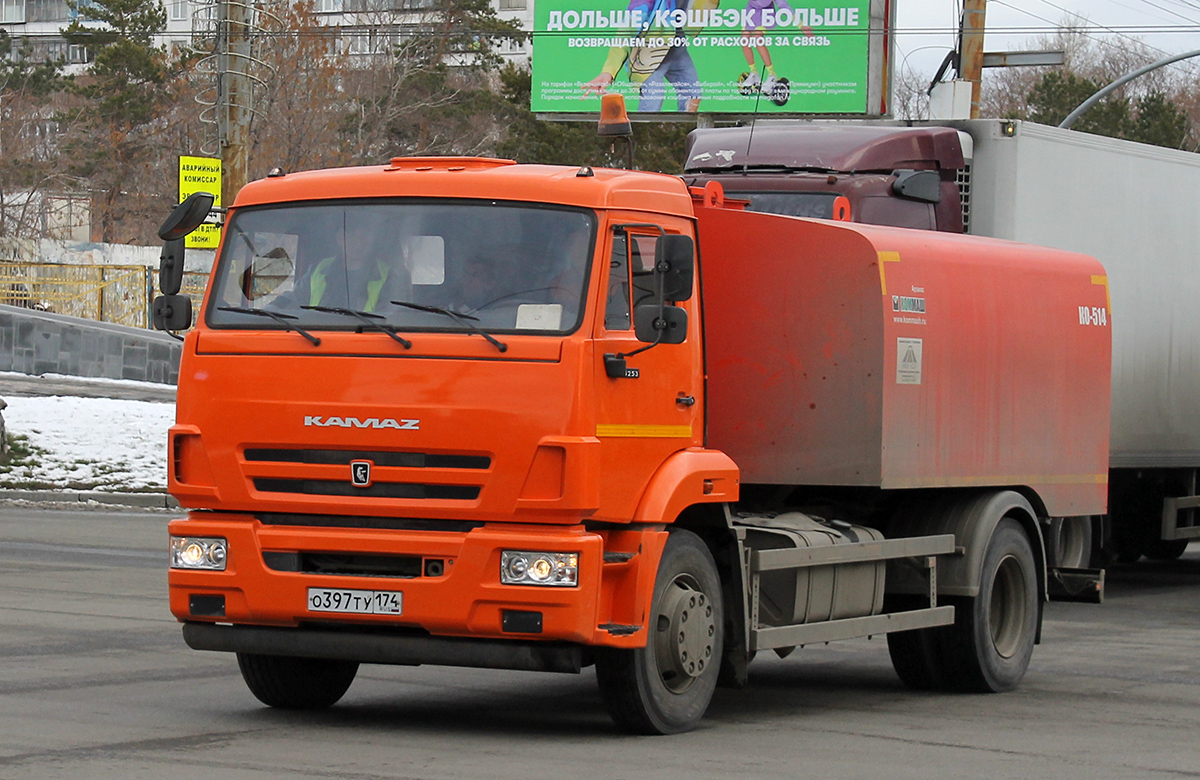 Челябинская область, № О 397 ТУ 174 — КамАЗ-43253 (общая модель)