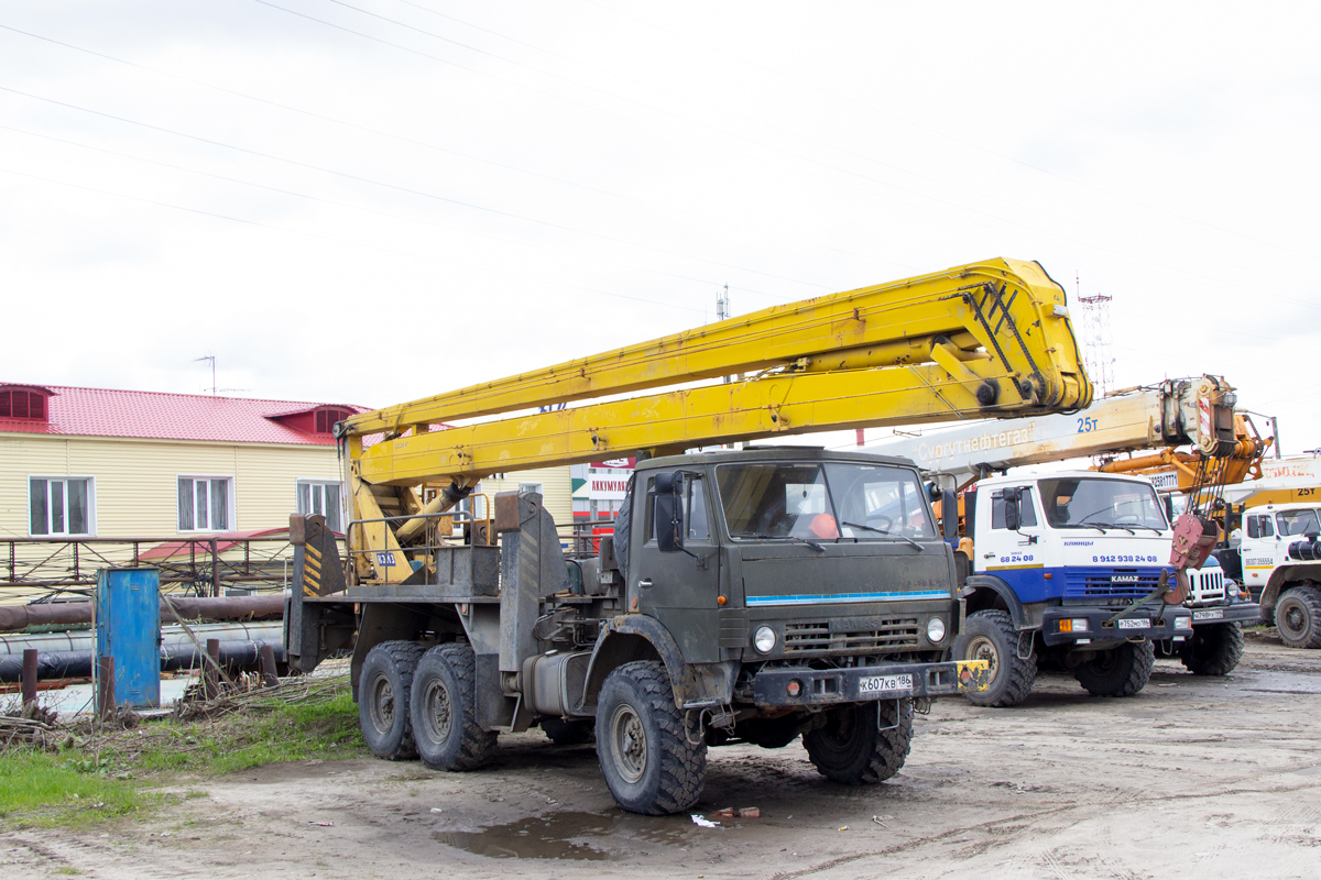Ханты-Мансийский автоном.округ, № К 607 КВ 186 — КамАЗ-43114 [431140]