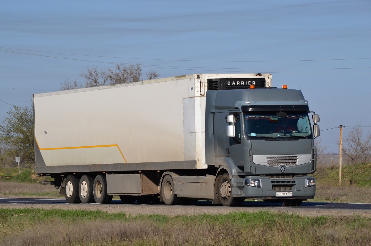 Воронежская область, № А 589 ЕА 136 — Renault Premium ('2006)