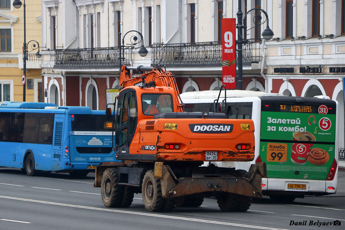 Приморский край, № 9474 ВР 25 — Doosan DX140W