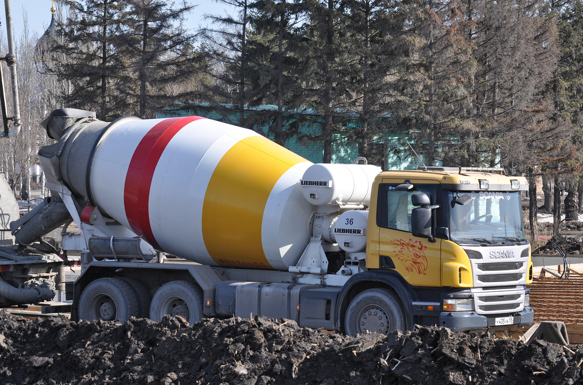 Омская область, № У 435 УК 55 — Scania ('2011) P380