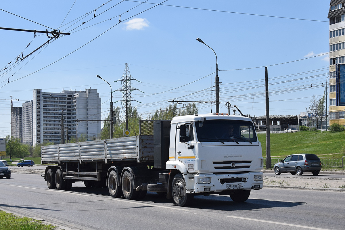 Волгоградская область, № О 001 ВХ 34 — КамАЗ-65116-32 Волгоградская область, № О 001 ВХ 34 — КамАЗ-65116-32