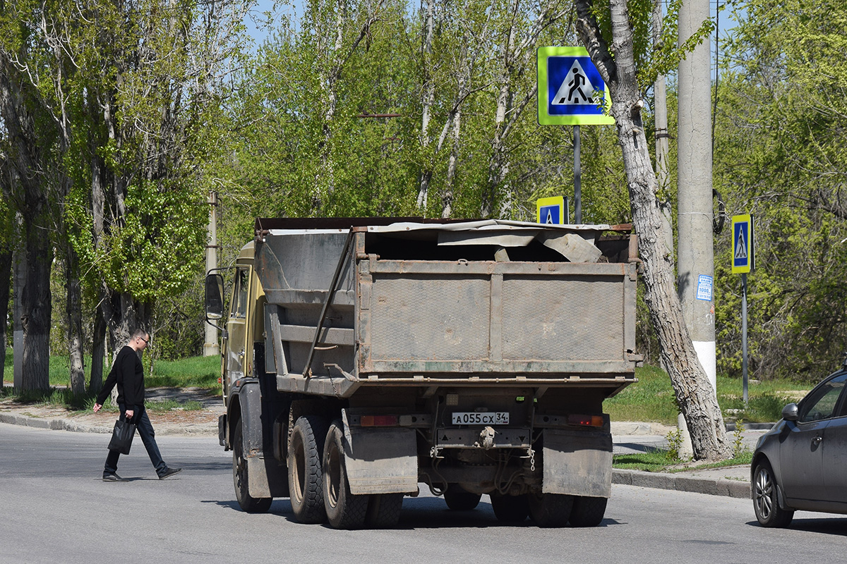 Волгоградская область, № А 055 СХ 34 — КамАЗ-55111 [551110]