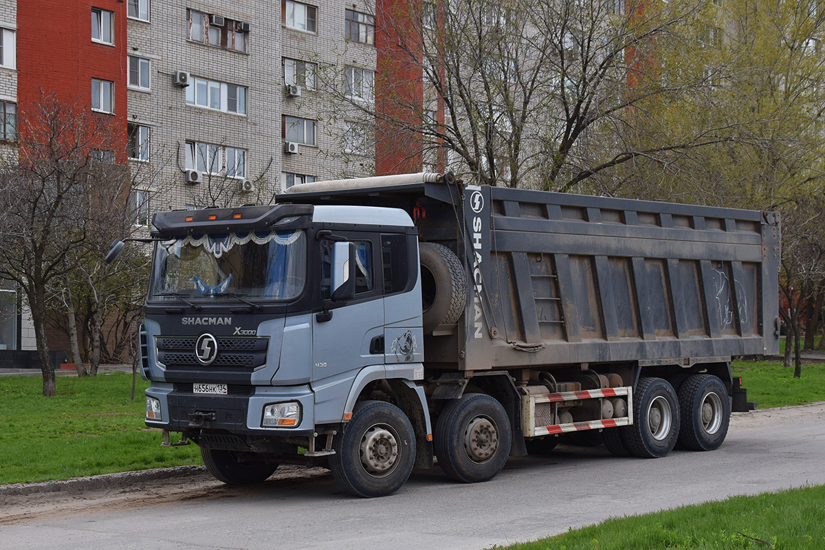 Волгоградская область, № Н 656 НК 134 — Shaanxi Shacman X3000 SX3318 Волгоградская область, № Н 656 НК 134 — Shaanxi Shacman X3000 SX3318