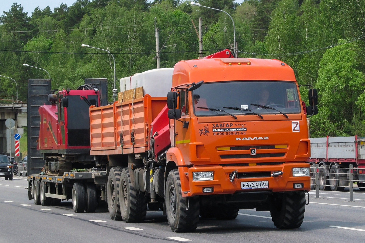 Брянская область, № Р 472 АН 32 — КамАЗ-43118-50 Брянская область, № Р 472 АН 32 — КамАЗ-43118-50