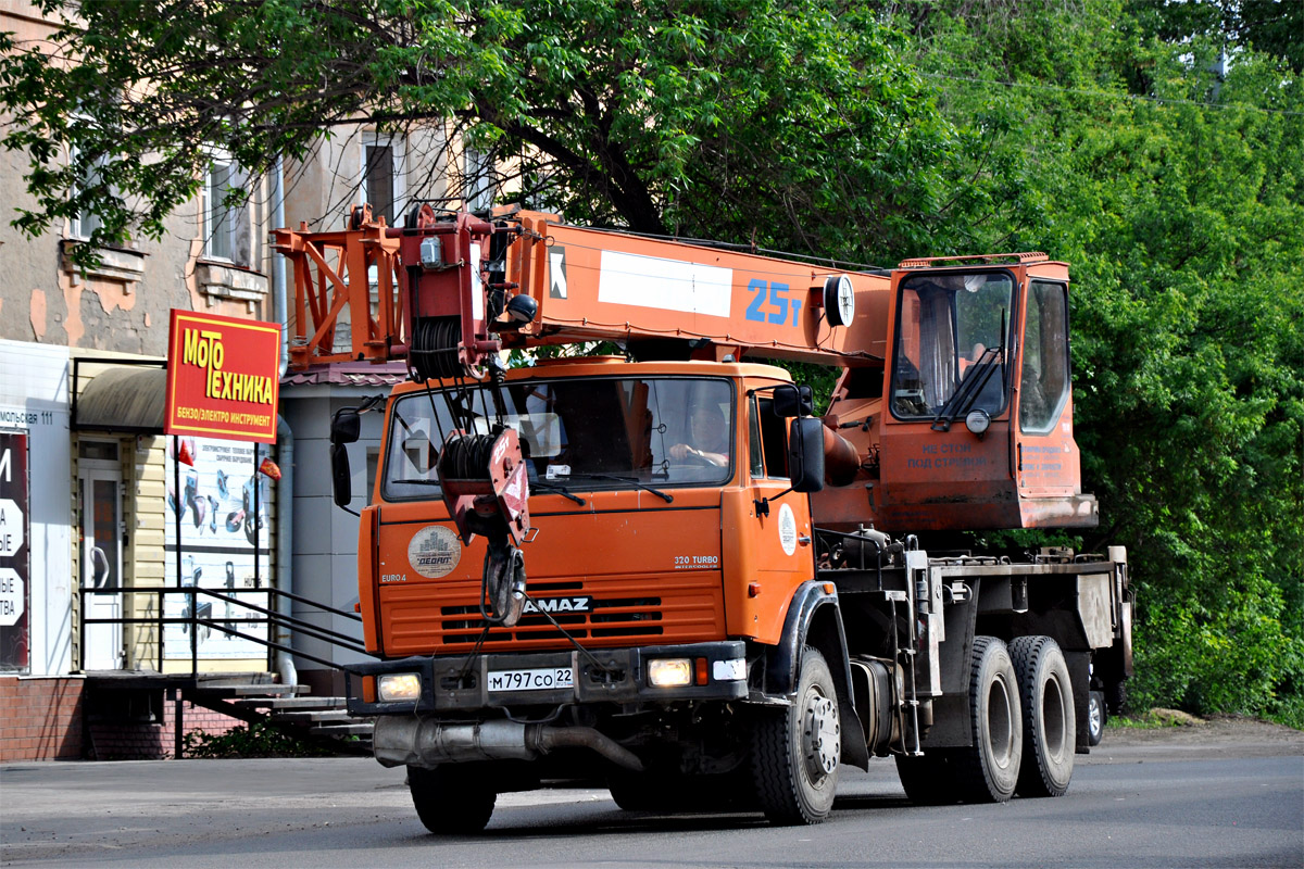Алтайский край, № М 797 СО 22 — КамАЗ-65115-65 Алтайский край, № М 797 СО 22 — КамАЗ-65115-65