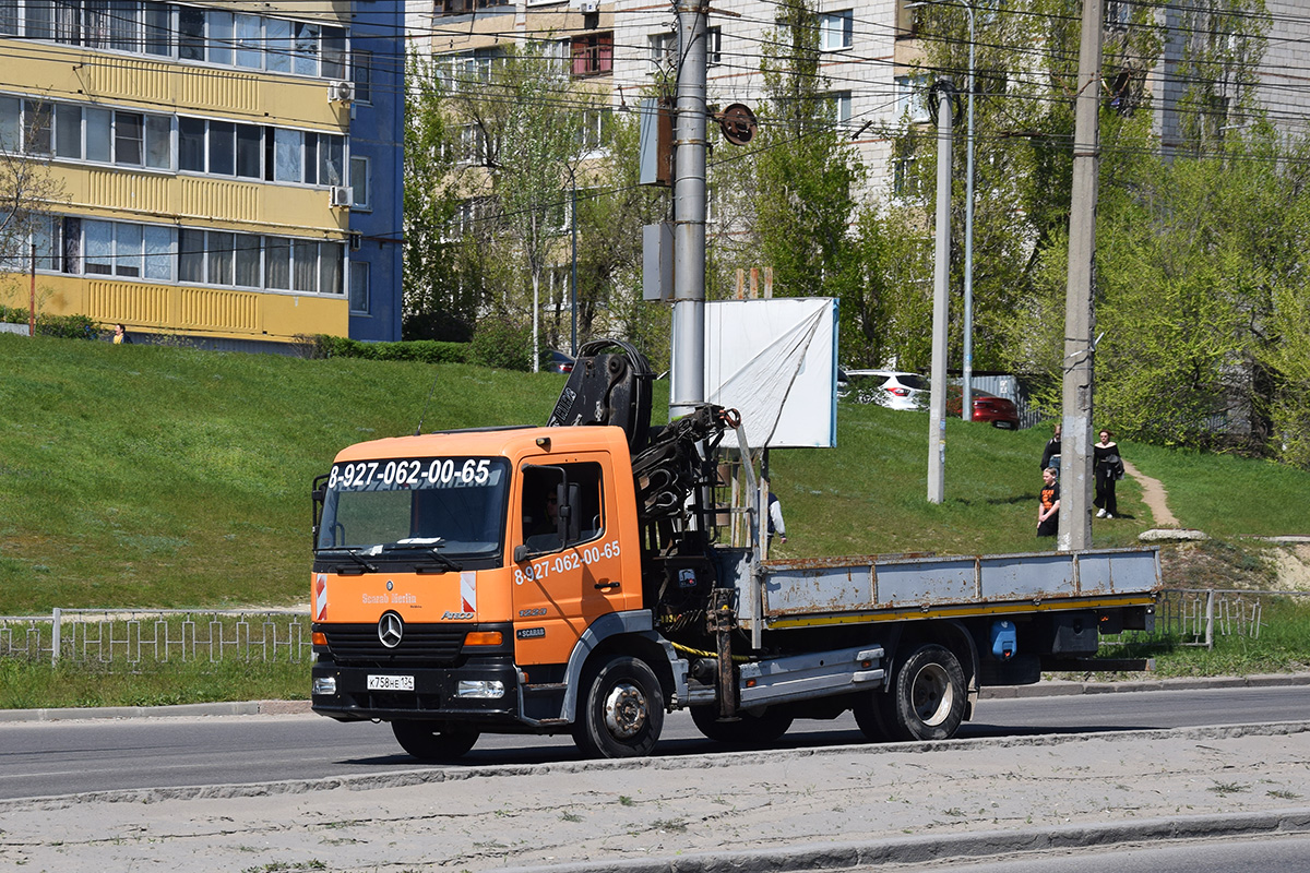 Волгоградская область, № К 758 НЕ 134 — Mercedes-Benz Atego 1217 Волгоградская область, № К 758 НЕ 134 — Mercedes-Benz Atego 1217