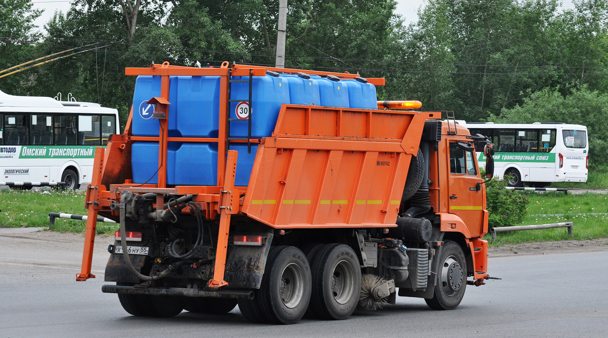 Омская область, № Х 966 НУ 55 — КамАЗ-65115-A5(48) Омская область, № Х 966 НУ 55 — КамАЗ-65115-A5(48)