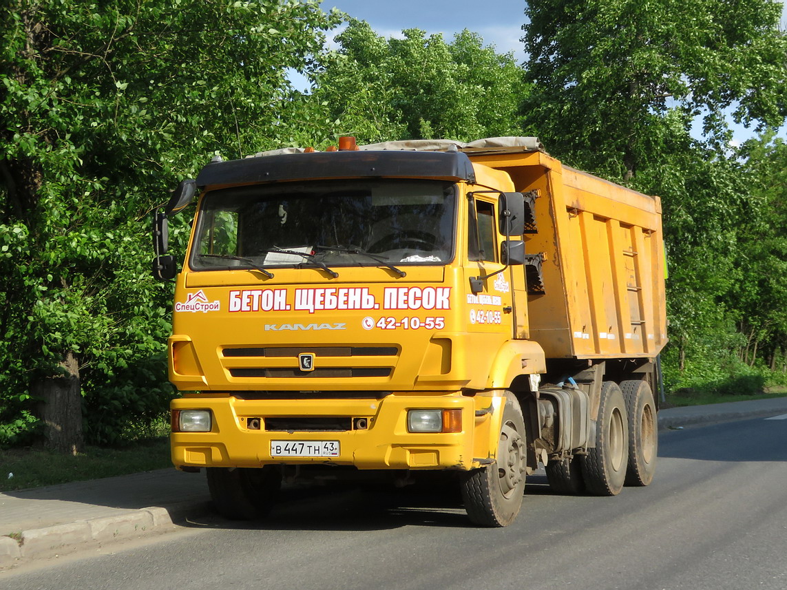 Кировская область, № В 447 ТН 43 — КамАЗ-65116-A4(23) Кировская область, № В 447 ТН 43 — КамАЗ-65116-A4(23)