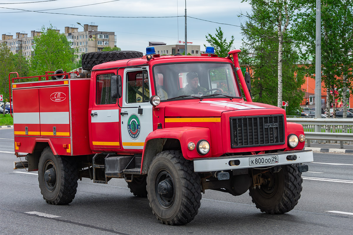 Архангельская область, № К 800 ОО 29 — ГАЗ-33081 «Садко» Архангельская область, № К 800 ОО 29 — ГАЗ-33081 «Садко»