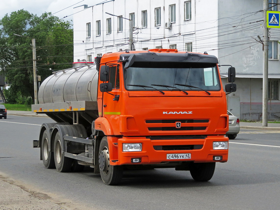 Кировская область, № С 496 УК 43 — КамАЗ-65115 (общая модель) Кировская область, № С 496 УК 43 — КамАЗ-65115 (общая модель)