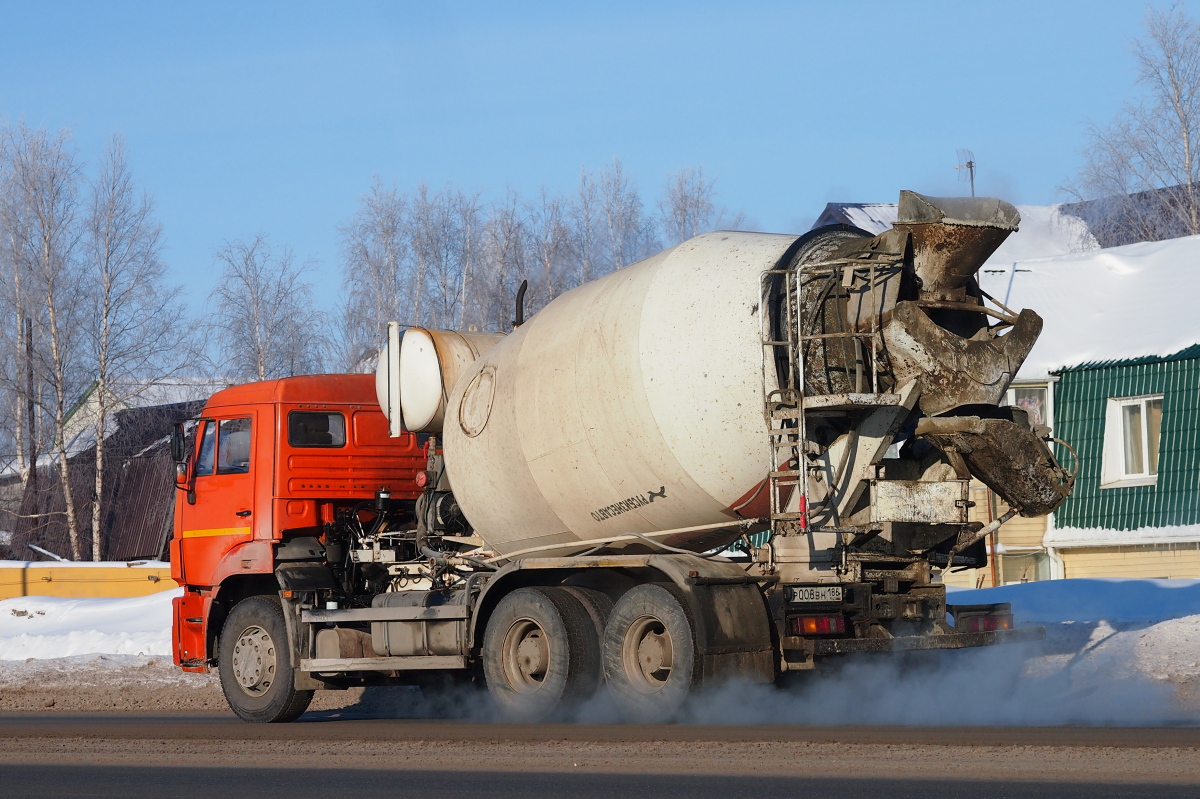 Ханты-Мансийский автоном.округ, № Р 008 ВН 186 — КамАЗ-6520-A4(23) Ханты-Мансийский автоном.округ, № Р 008 ВН 186 — КамАЗ-6520-A4(23)