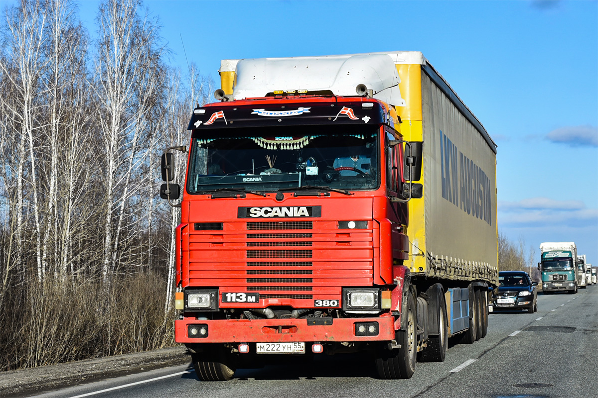 Омская область, № М 222 УН 55 — Scania (III) R113M Омская область, № М 222 УН 55 — Scania (III) R113M