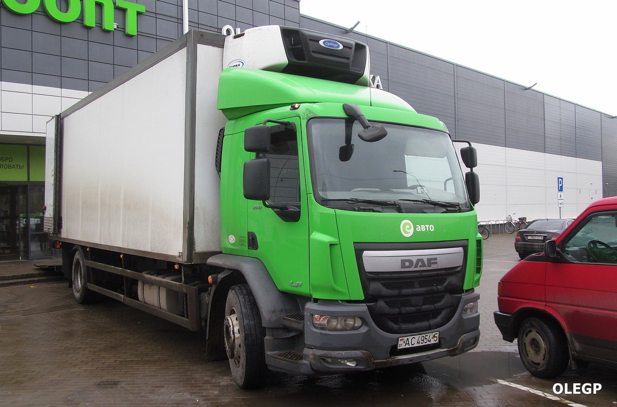 Минская область, № АС 4954-5 — DAF LF Euro6 FA