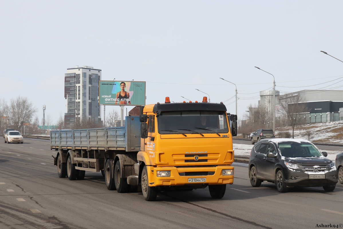 Красноярский край, № Р 310 МН 124 — КамАЗ-65116-N3(78)