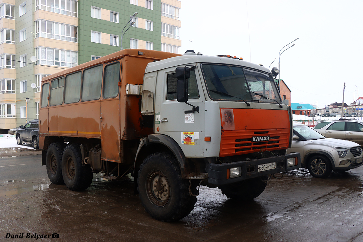 Коми, № К 604 МУ 11 — КамАЗ-44108-13 [44108N]