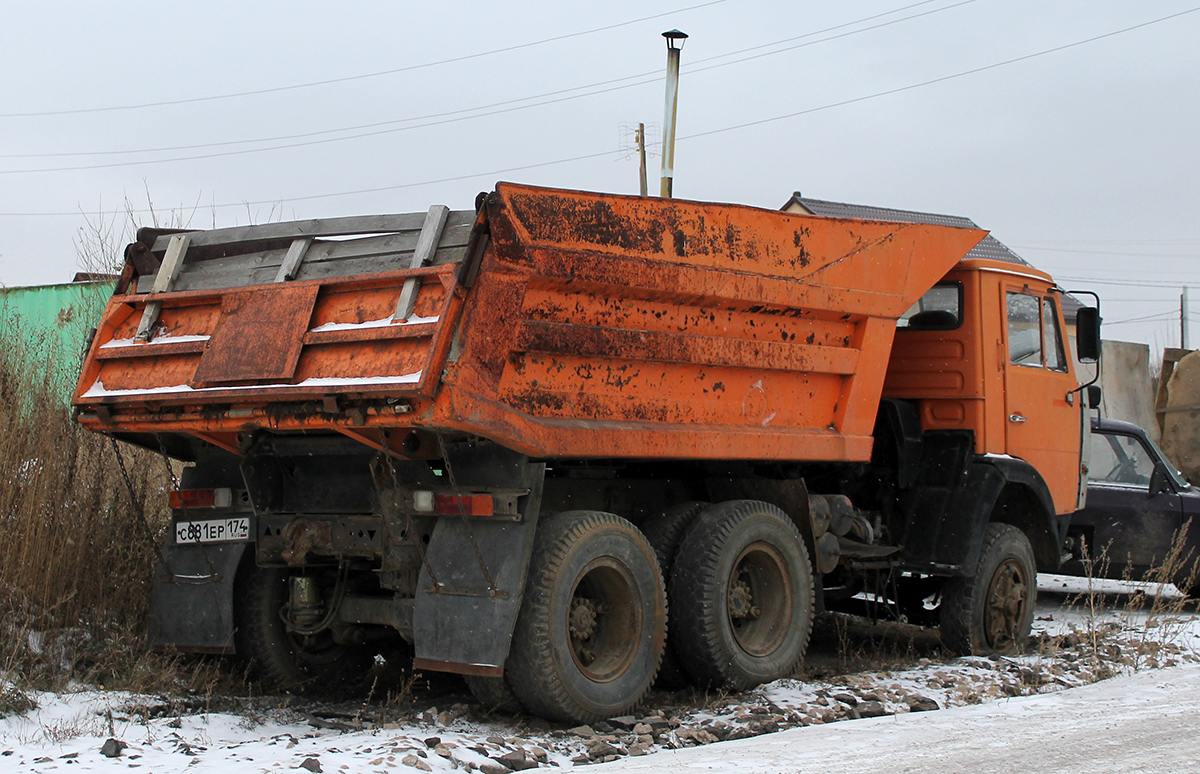 Челябинская область, № С 881 ЕР 174 — КамАЗ-5511
