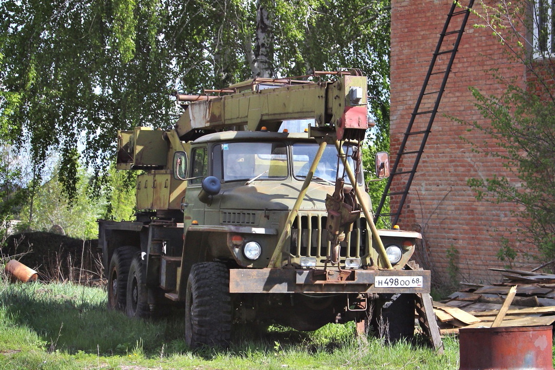 Тамбовская область, № Н 498 ОО 68 — Урал-43202 Тамбовская область, № Н 498 ОО 68 — Урал-43202