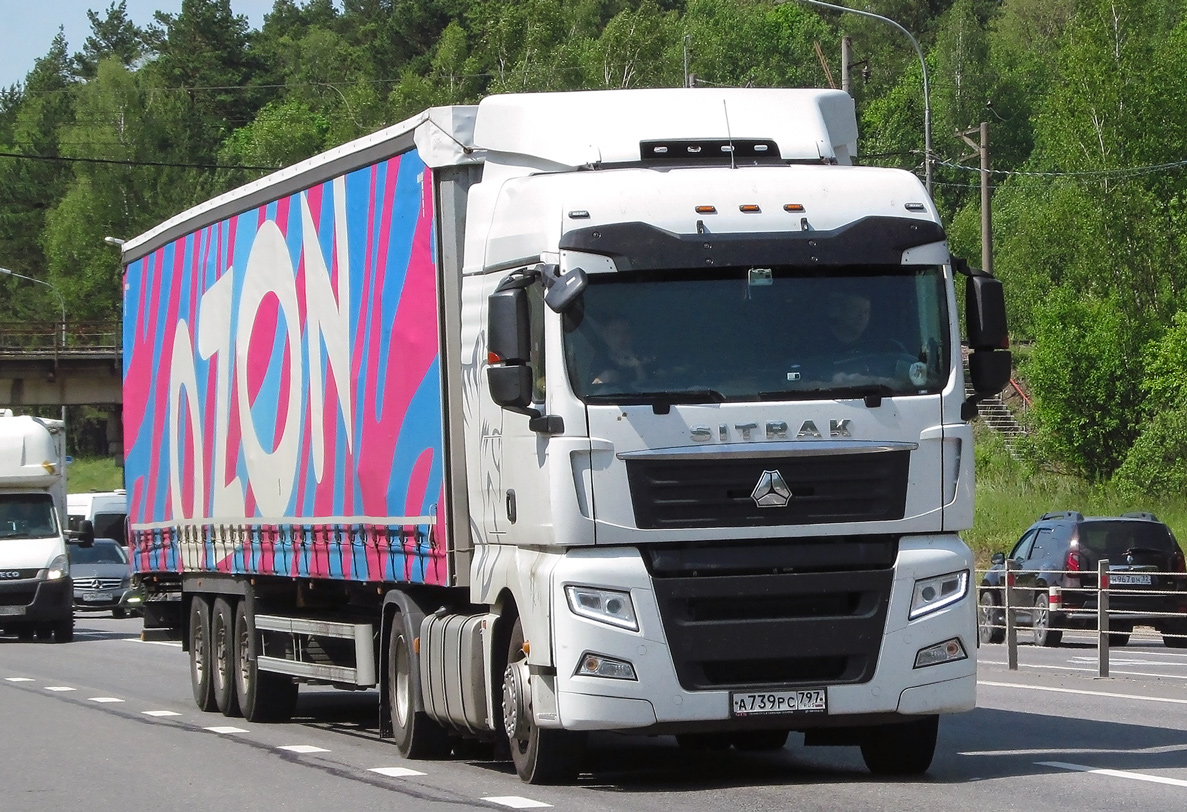 Москва, № А 739 РС 797 — Sitrak C7H ZZ4186 Москва, № А 739 РС 797 — Sitrak C7H ZZ4186