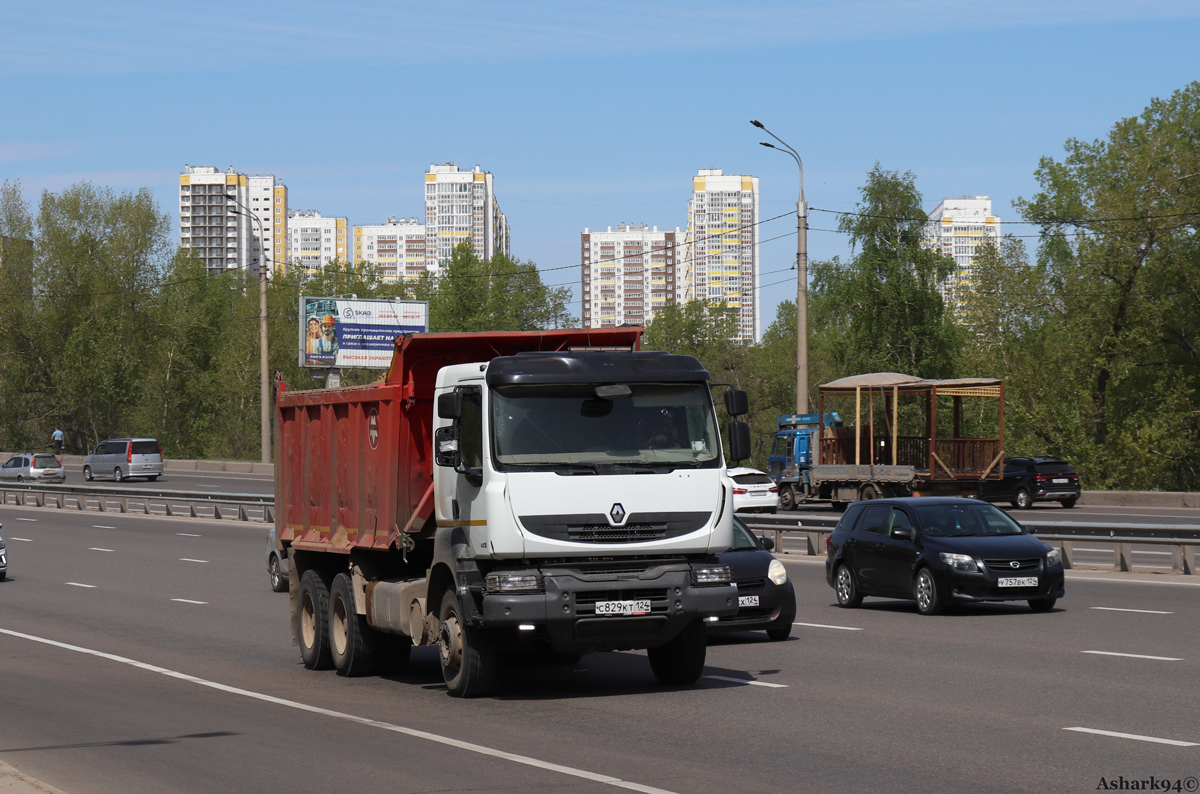 Красноярский край, № С 829 КТ 124 — Renault Kerax [X9P]