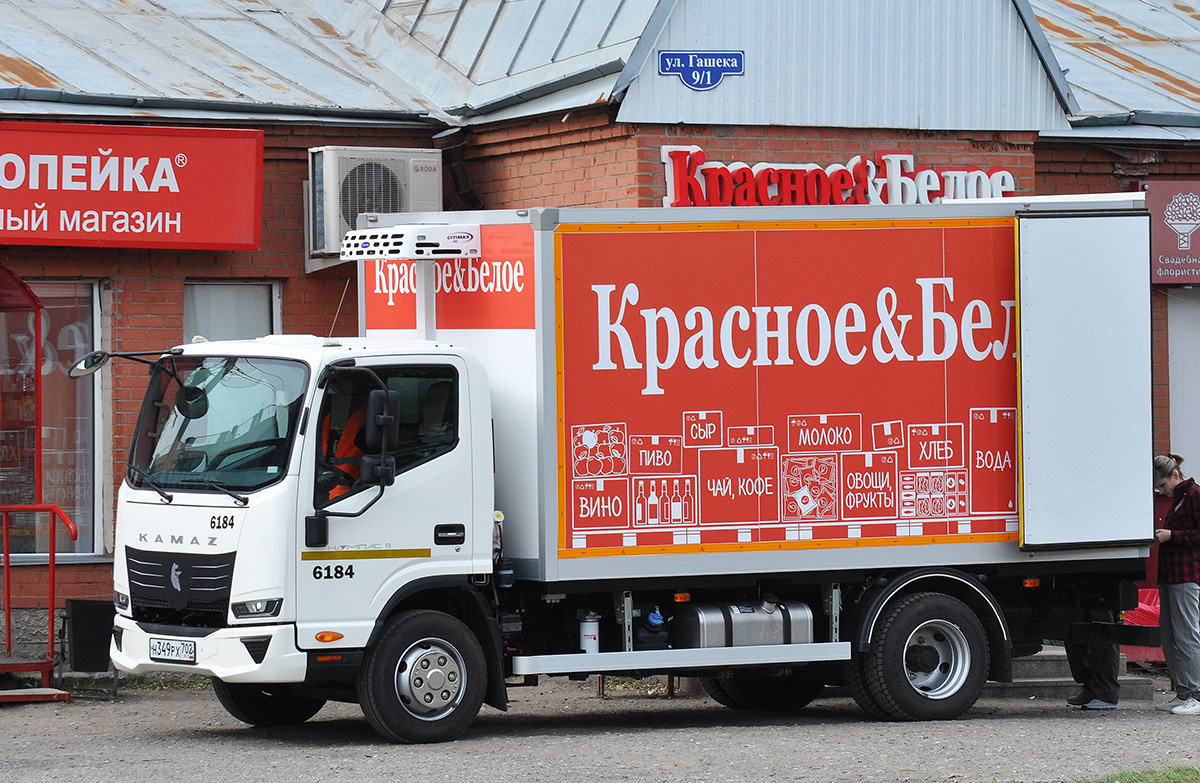 Омская область, № 6184 — КамАЗ-43089-F5 "Компас 9" Омская область, № 6184 — КамАЗ-43089-F5 "Компас 9"