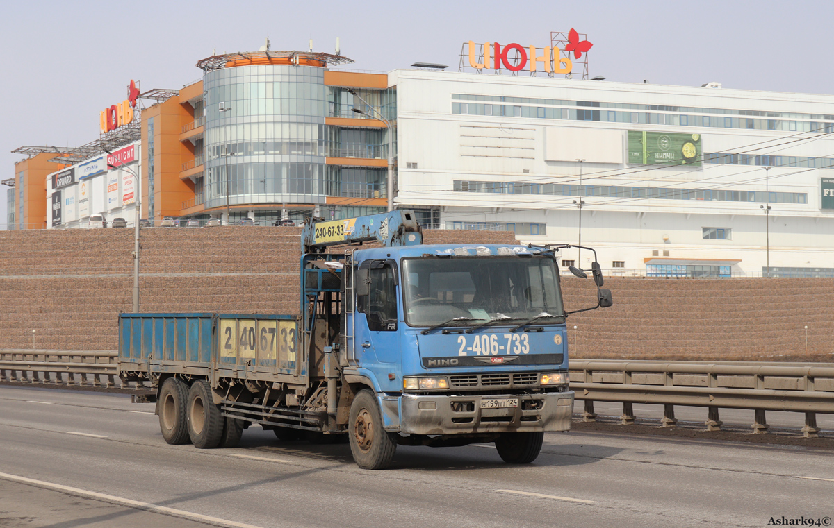 Красноярский край, № Н 199 НТ 124 — Hino FR Красноярский край, № Н 199 НТ 124 — Hino FR