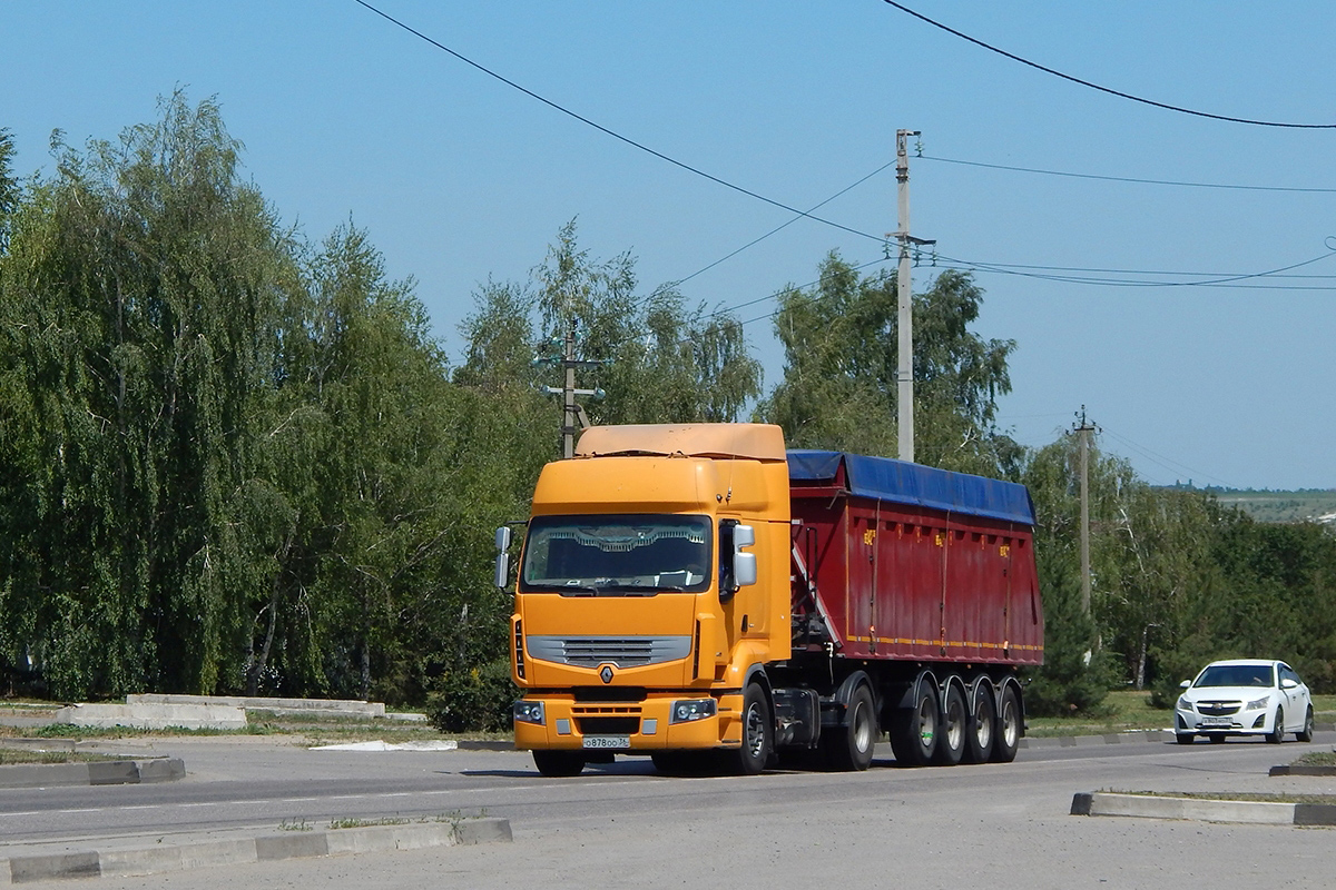 Воронежская область, № О 878 ОО 36 — Renault Premium ('2006)