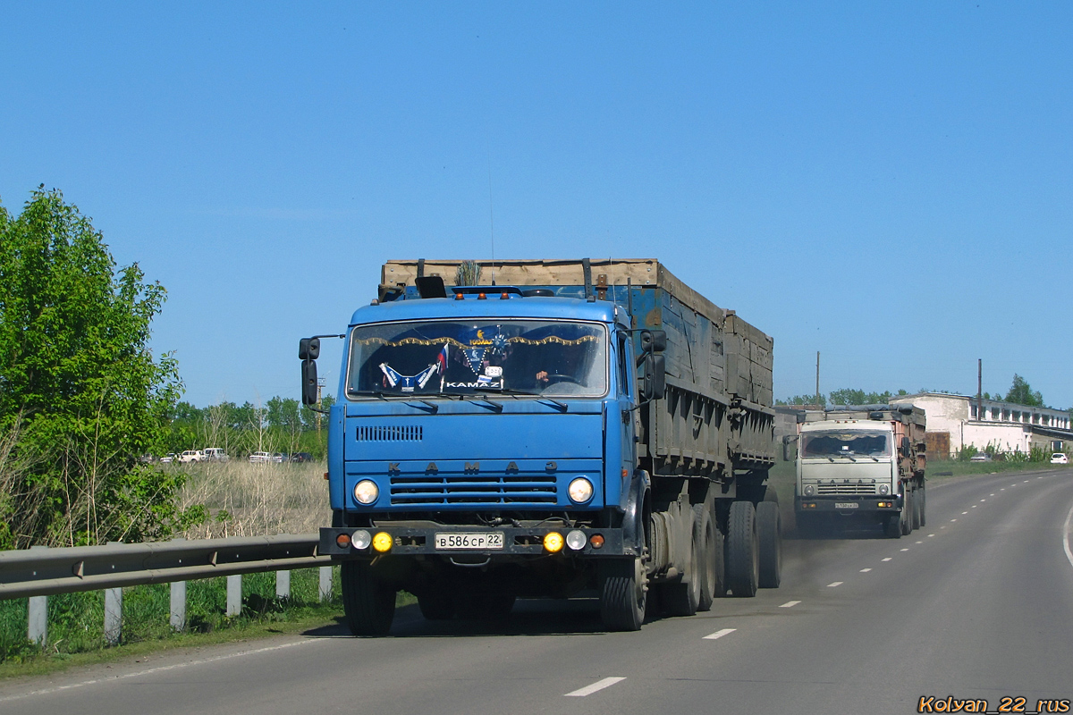 Алтайский край, № В 586 СР 22 — КамАЗ-53215-13 [53215N]