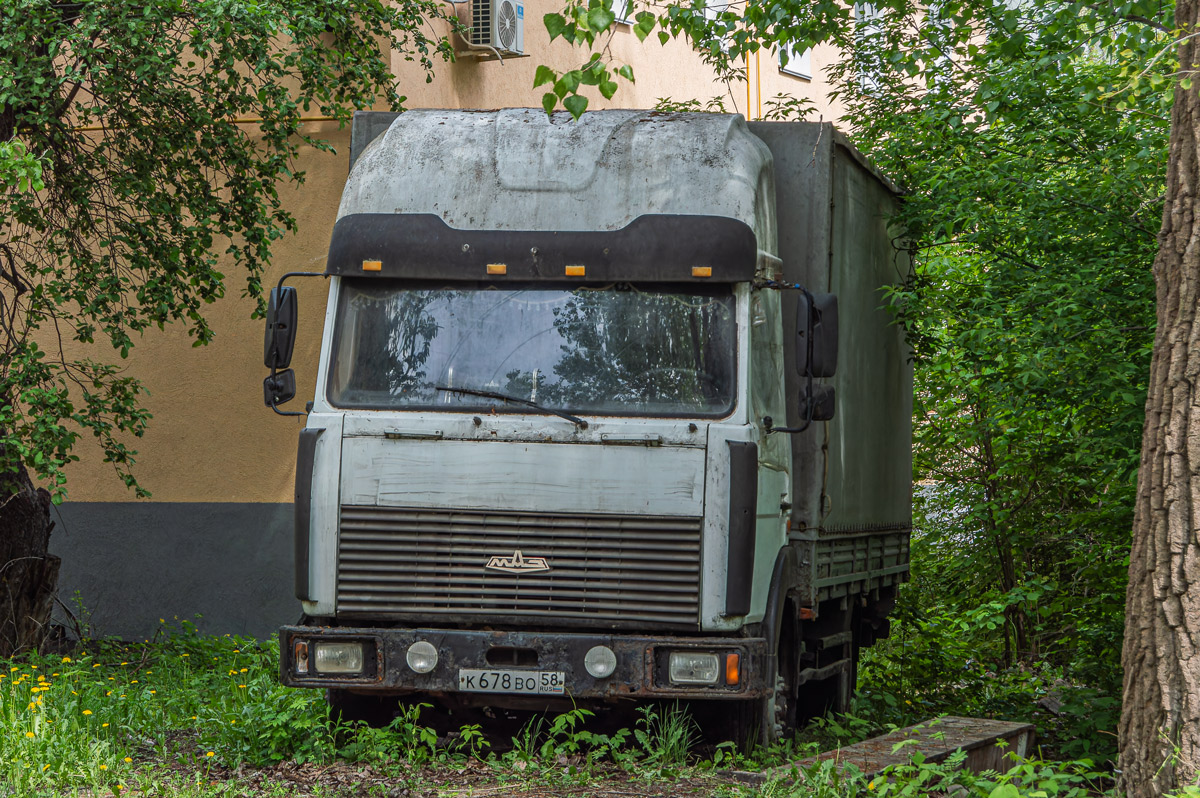 Пензенская область, № К 678 ВО 58 — МАЗ-437041 Пензенская область, № К 678 ВО 58 — МАЗ-437041
