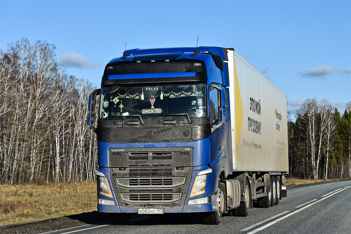 Омская область, № В 082 НС 155 — Volvo ('2012) FH.420 Омская область, № В 082 НС 155 — Volvo ('2012) FH.420