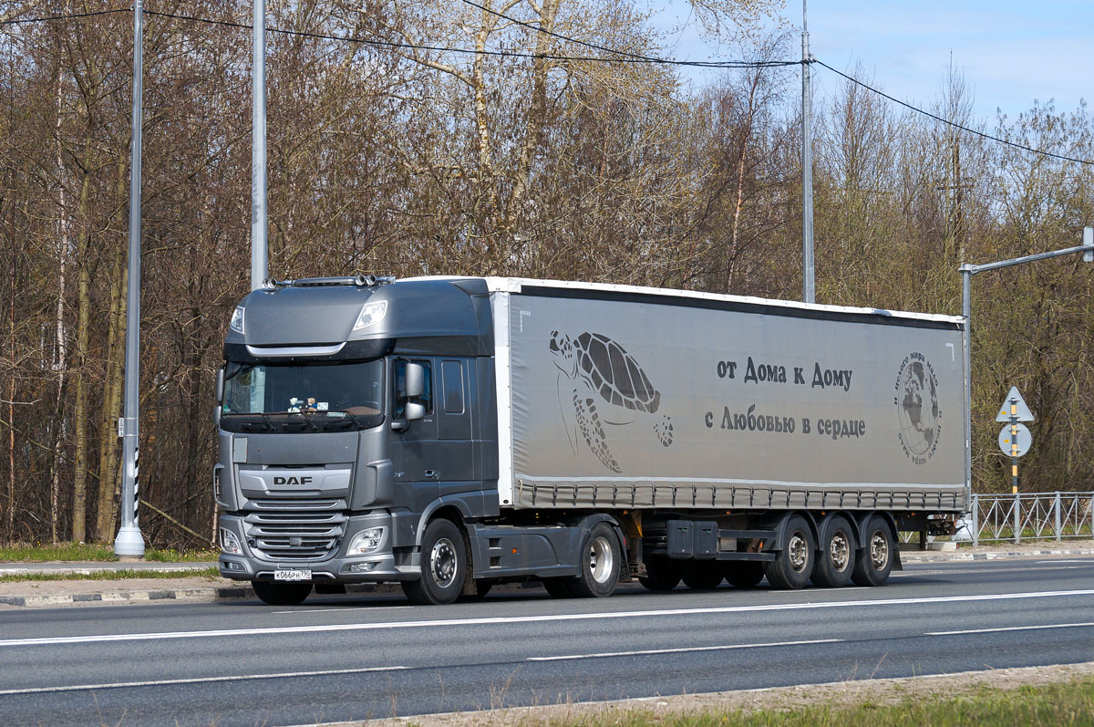 Московская область, № К 066 РН 790 — DAF XF Euro6 FT