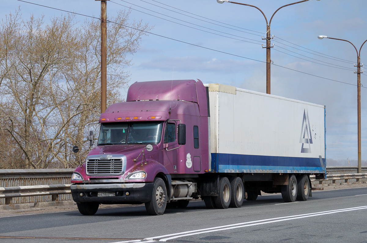Татарстан, № Н 478 ВЕ 116 — Freightliner Columbia