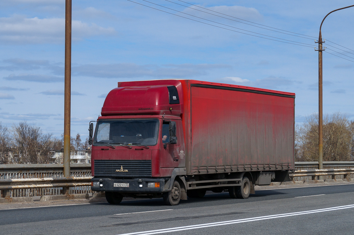 Владимирская область, № Е 422 УУ 33 — МАЗ-437130