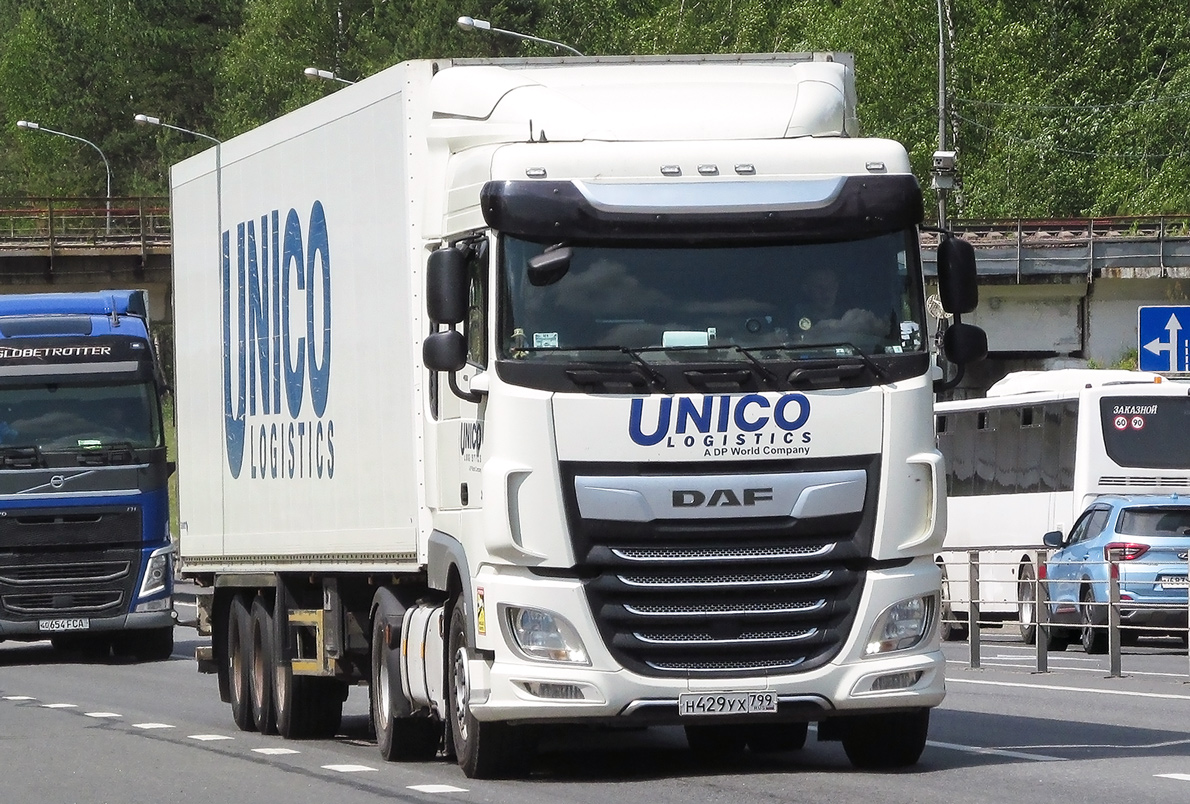 Москва, № Н 429 УХ 799 — DAF XF Euro6 FT Москва, № Н 429 УХ 799 — DAF XF Euro6 FT