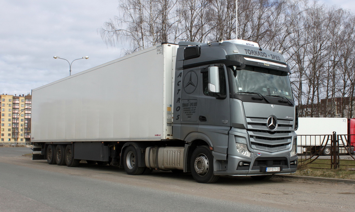 Сербия, № SU 071-CE — Mercedes-Benz Actros ('2011) 1845 Сербия, № SU 071-CE — Mercedes-Benz Actros ('2011) 1845