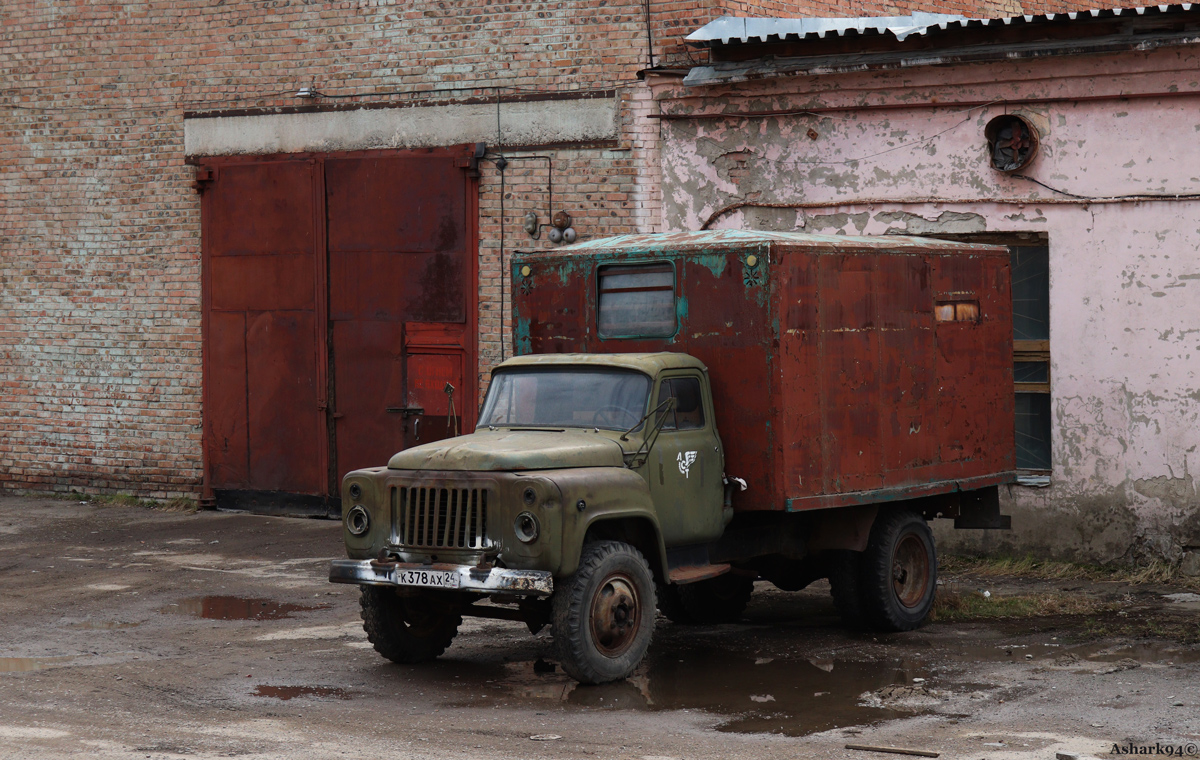 Красноярский край, № К 378 АХ 24 — ГАЗ-53-12 Красноярский край, № К 378 АХ 24 — ГАЗ-53-12