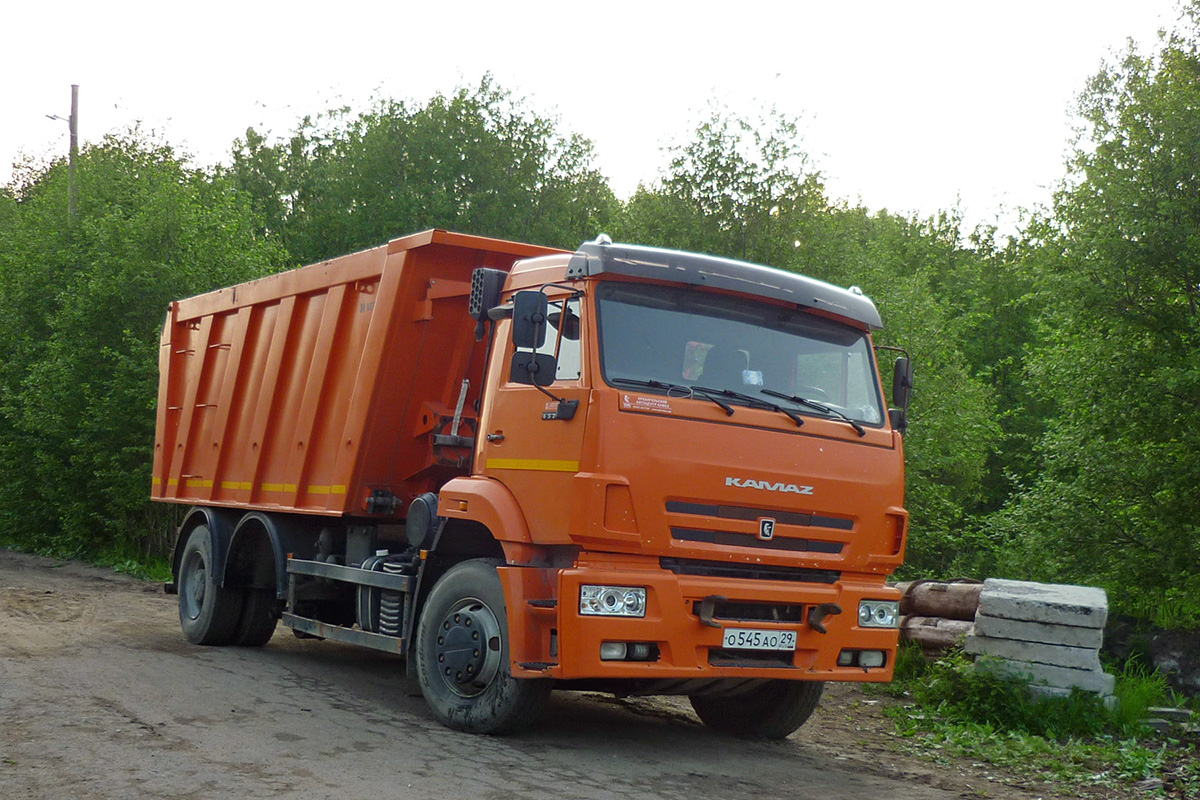 Архангельская область, № О 545 АО 29 — КамАЗ-6520-53