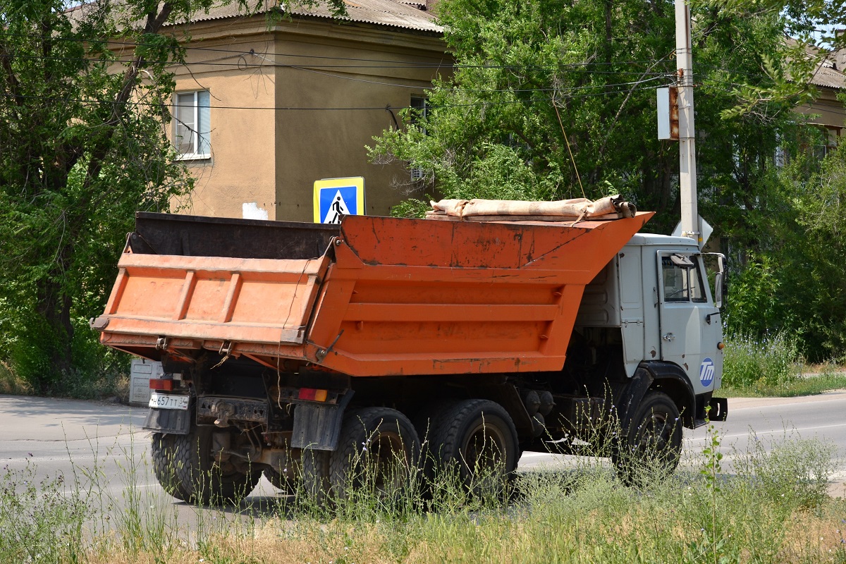 Волгоградская область, № Н 657 ТТ 34 — КамАЗ-55111 [551110]