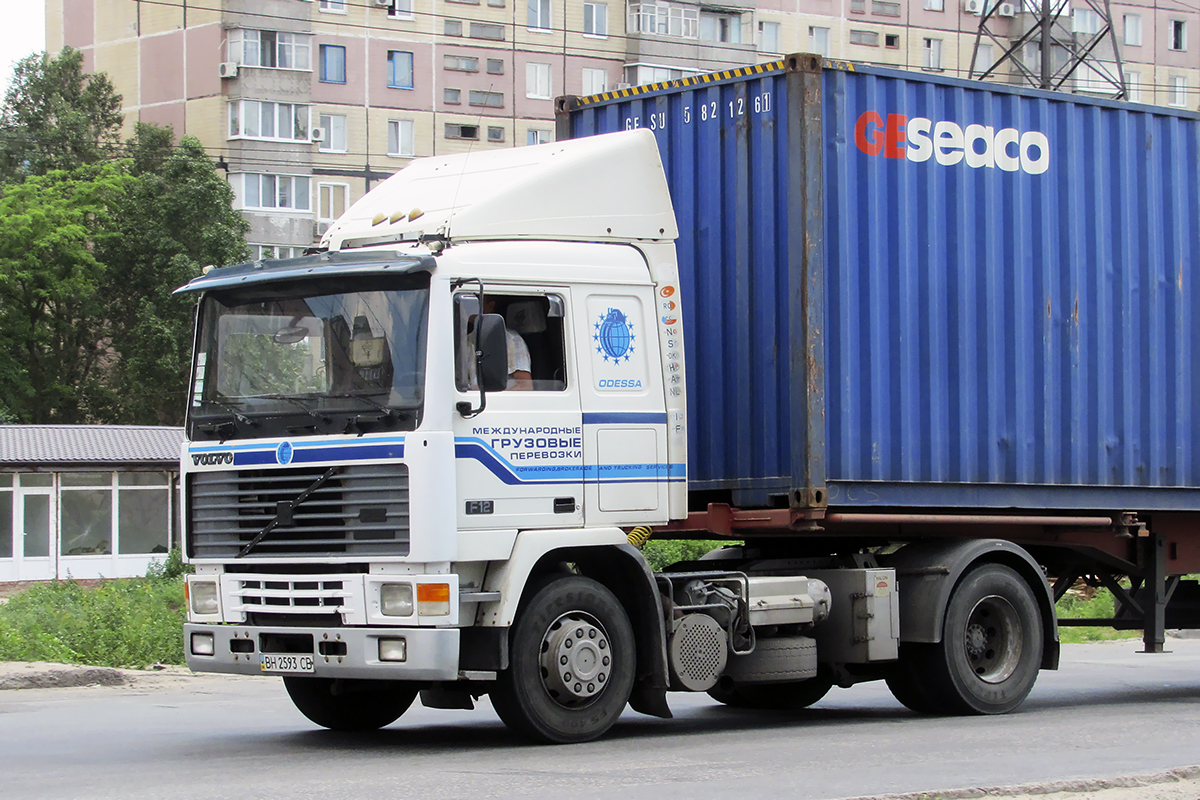 Одесская область, № ВН 2593 СВ — Volvo ('1987) F12