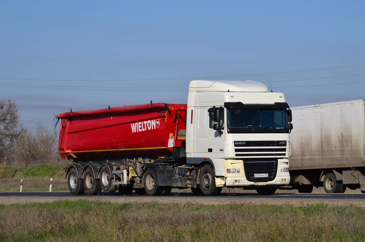 Волгоградская область, № Е 934 ММ 134 — DAF XF105 FT Волгоградская область, № Е 934 ММ 134 — DAF XF105 FT