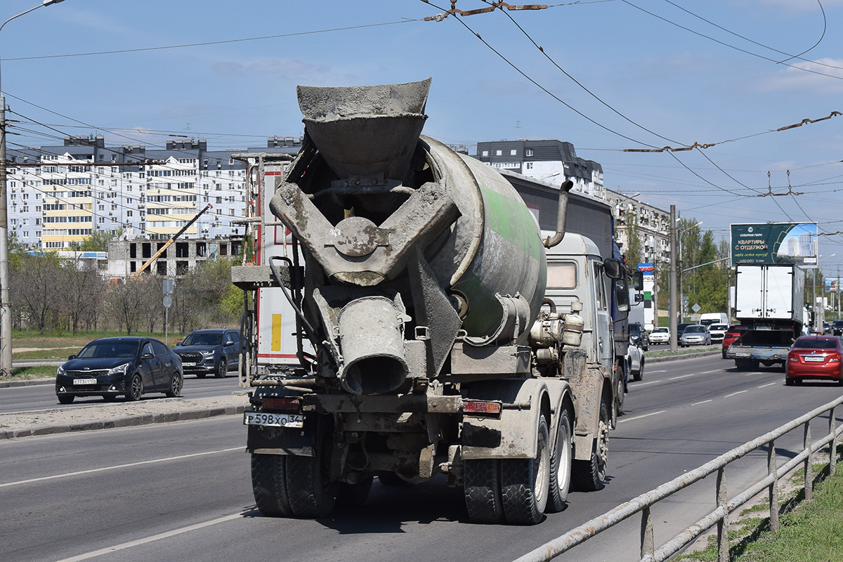 Волгоградская область, № Р 598 ХО 34 — КамАЗ-55111-02 [55111C]