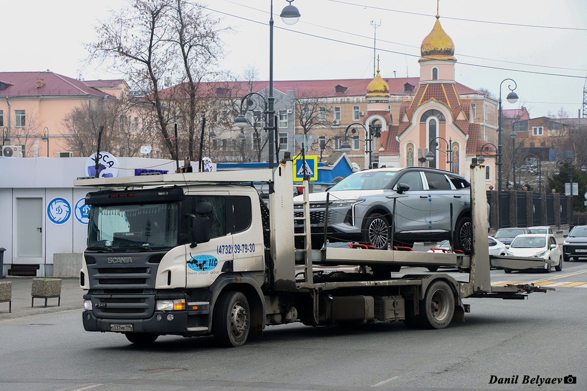 Свердловская область, № О 337 МК 196 — Scania ('2004) P340 Свердловская область, № О 337 МК 196 — Scania ('2004) P340